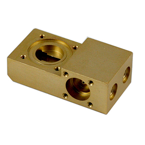 Bare-Brass-Manifold-Block-for-3D-printing