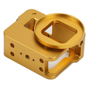 special-gold-color-aluminum-enclosure